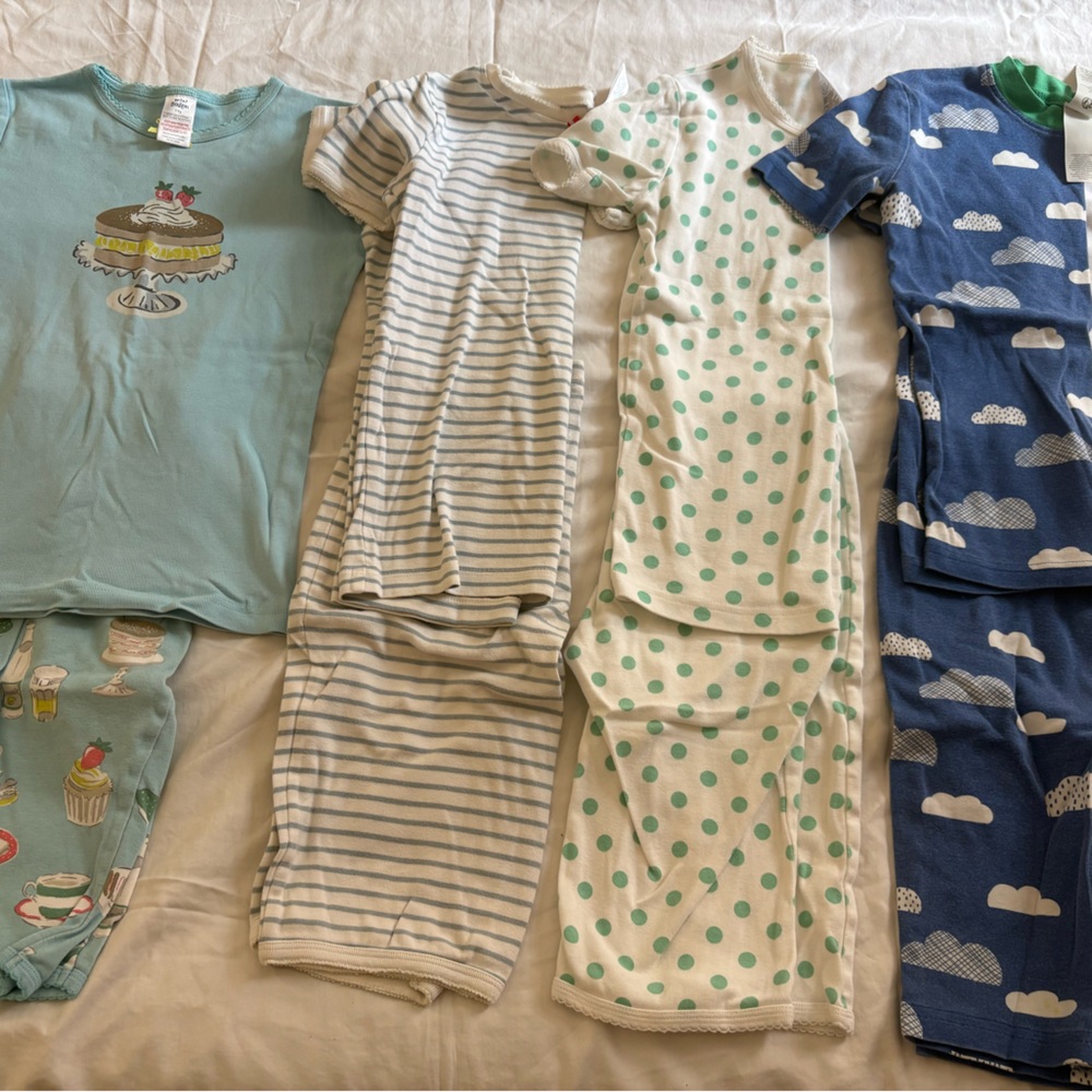 Mini Boden Short Pajamas Lot 11 Years